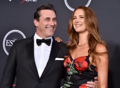 Alums Jon Hamm and Anna Osceola Alums Jon Hamm and Anna Osceola